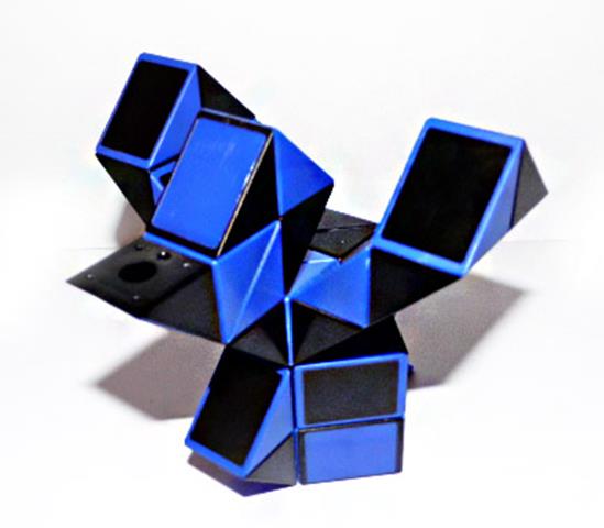 RUBIK SNAKE WĄŻ - 24 ELEMENTÓW KOLOROWY - obrazek 4