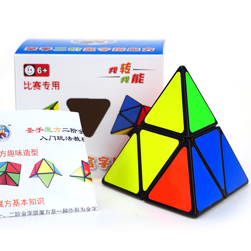 KOSTKA ORYGINALNA SHENGSHOU PYRAMORFIX 2/2 RUBI