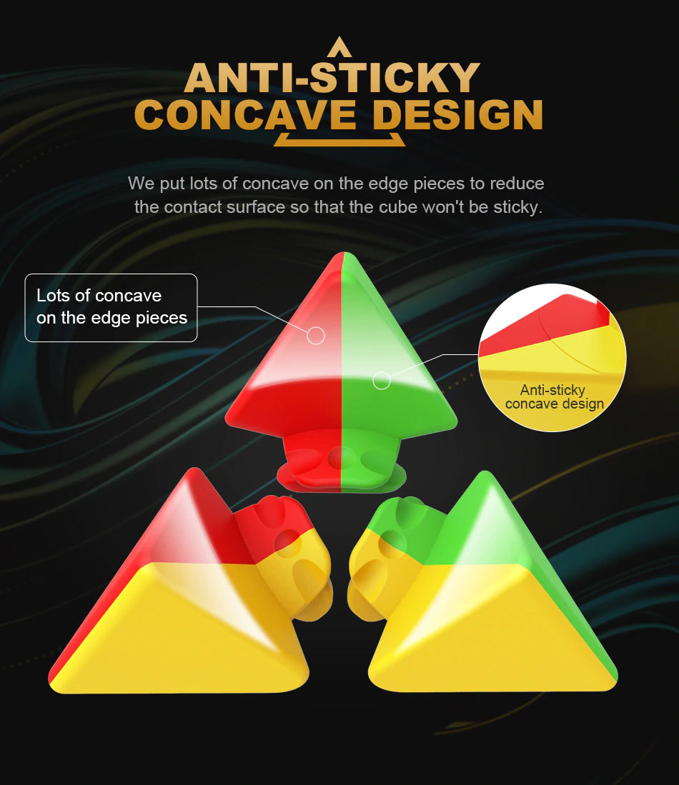 Moyu Cubing Classroom Meilong 3x3 PYRAMIND - obrazek 4