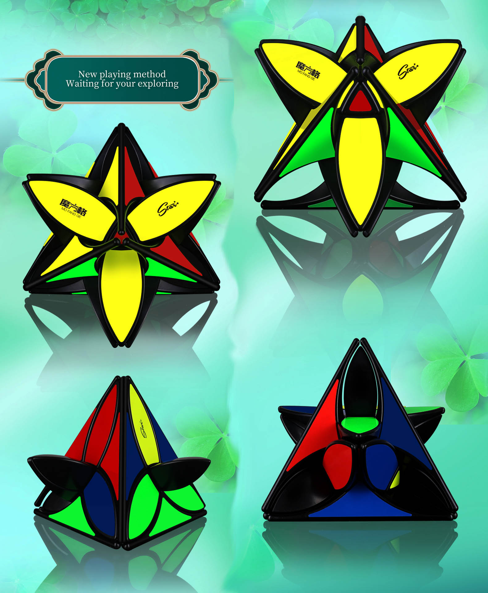 PIRAMIDA -pyramind clover qiyi new 2020 - obrazek 8