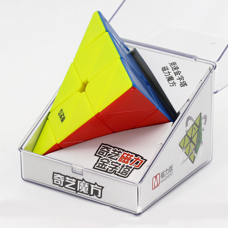 MAGNETYCZNA Kostka do układania PIRAMIDA PYRAMINX QIYI