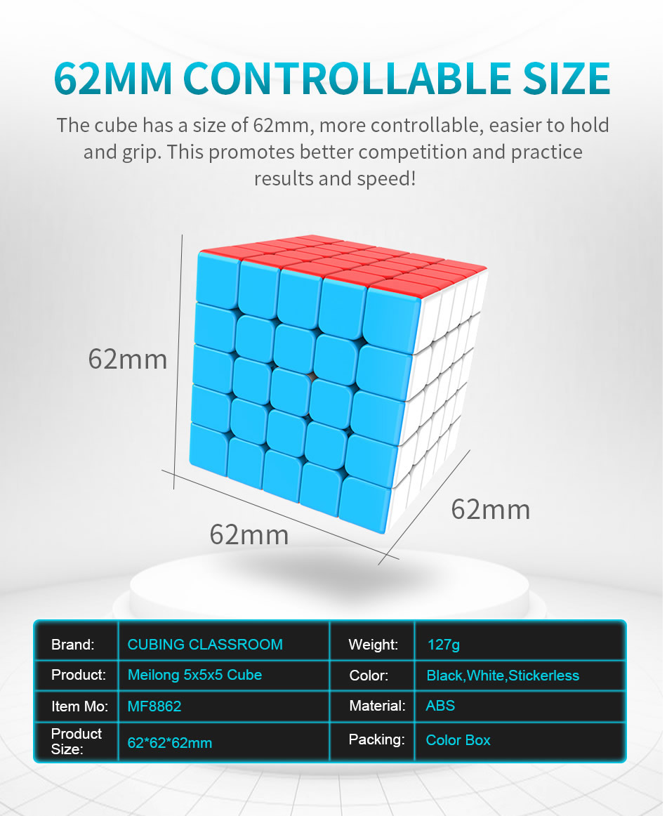 ORYGINALNA KOSTKA MOYU MEILONG 5X5 Magic Cube - obrazek 12