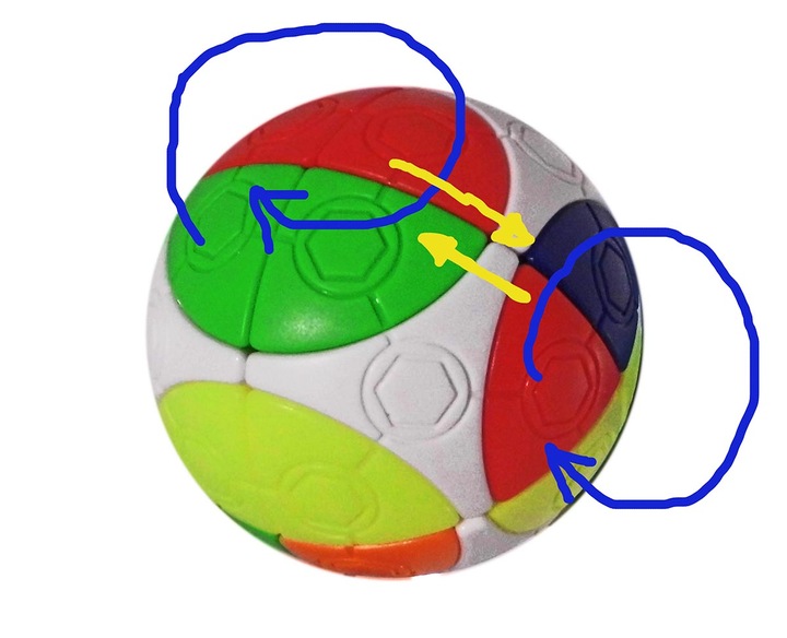 KOSTKA MAGIC LAFUN BALL MAGICZNA KULKA RUBI NOWOŚĆ - obrazek 4