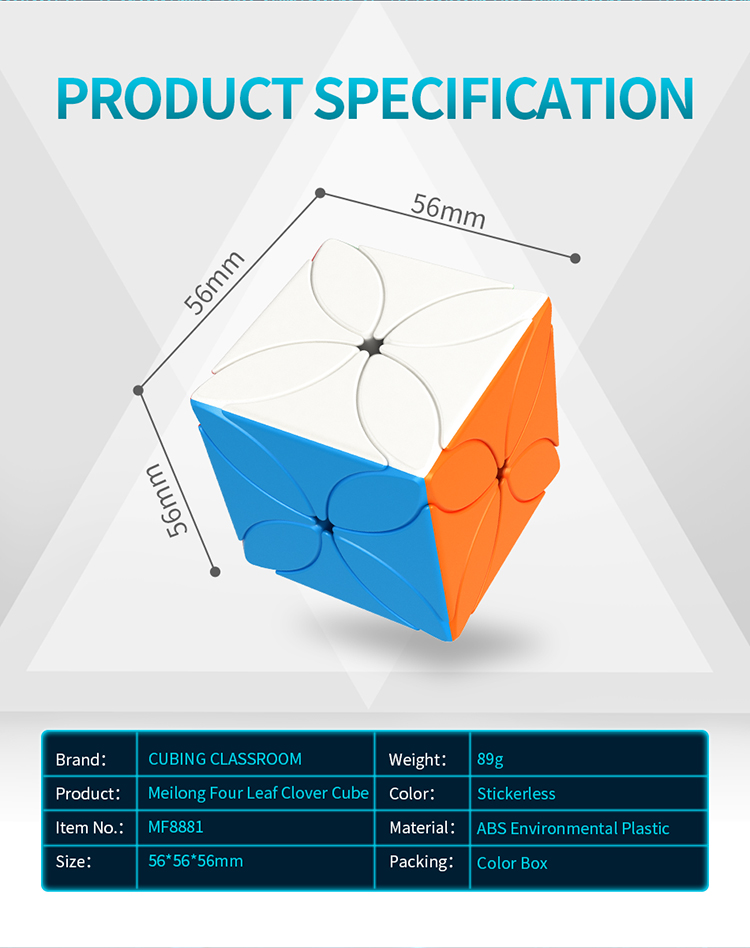 MoYu MeiLong Four Leaf Clover Cube - obrazek 4