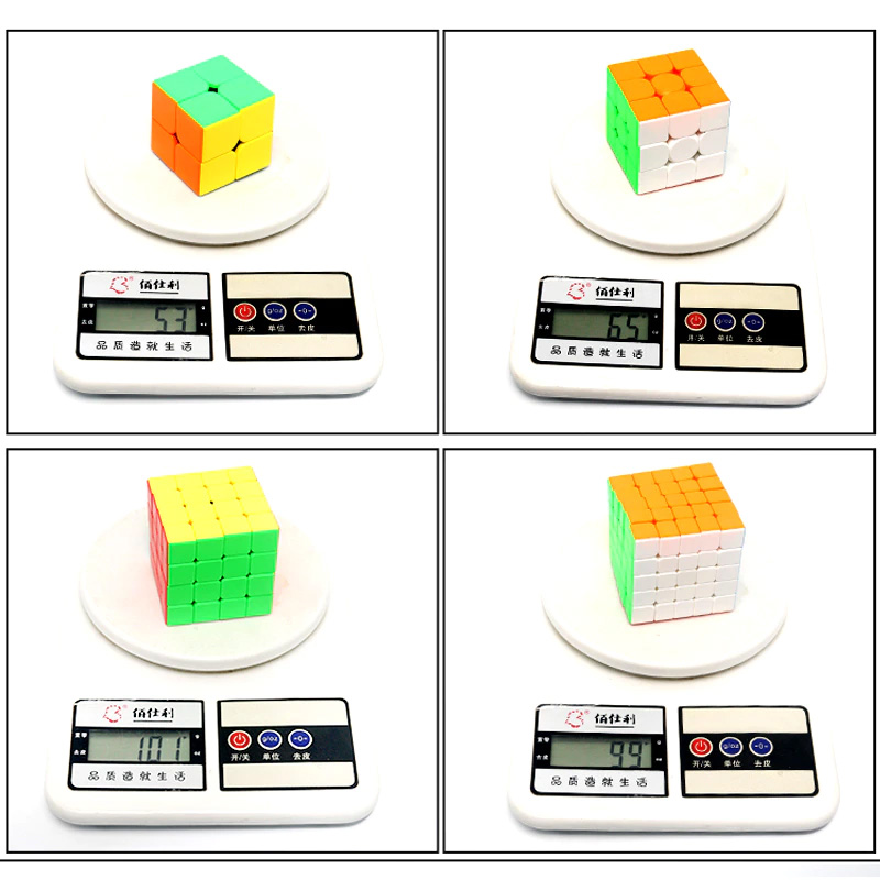 Zestaw kostek MoYu Meilong 2x2 3x3 4x4 5x5 color - obrazek 8