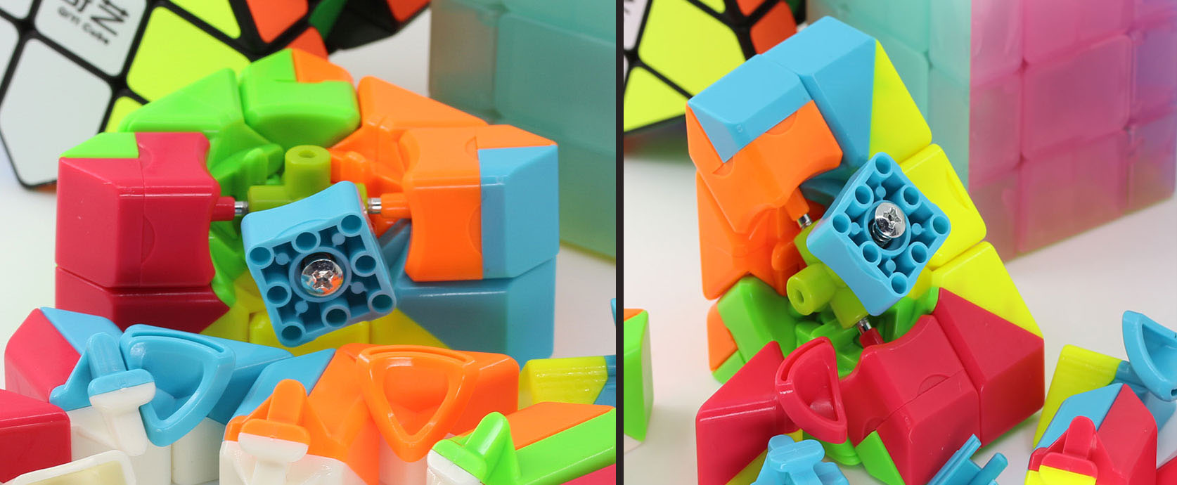 QiYi 3x3x3 Fisher Cube Kolorowa - obrazek 7