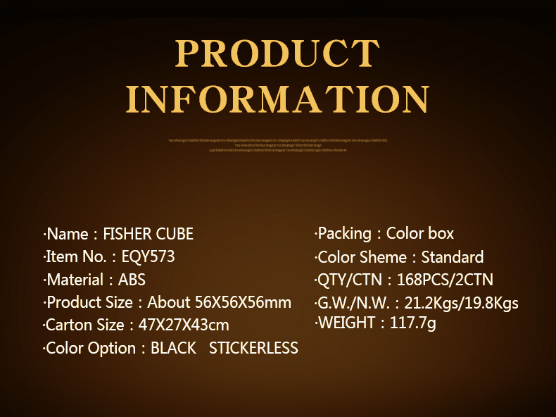 QiYi 3x3x3 Fisher Cube Kolorowa - obrazek 3