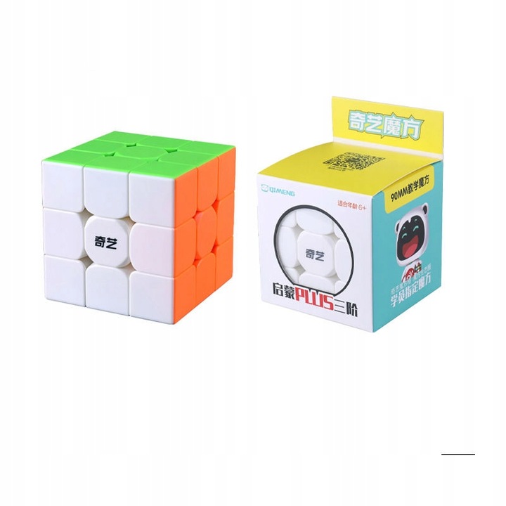 Kostka QiYi QiMeng Plus 3x3x3 9.0 cm Stickerless - obrazek 2